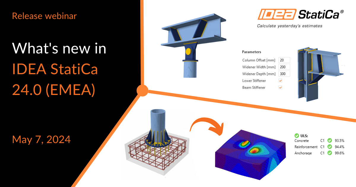 What's new in IDEA StatiCa 24.0 (EMEA)